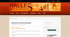Desktop Screenshot of halle5.de