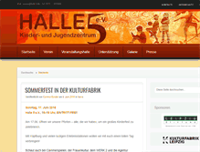 Tablet Screenshot of halle5.de
